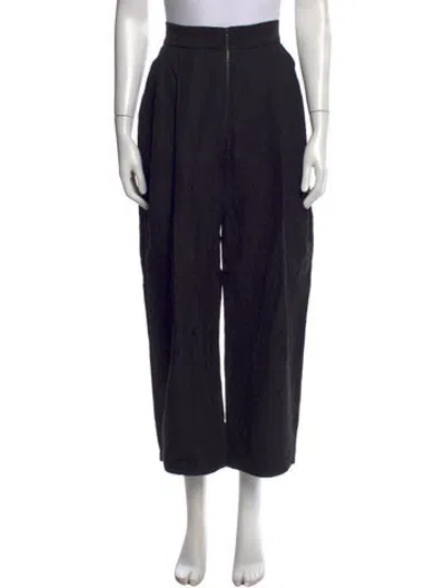 Pre-owned Rachel Comey Wide Leg Pants In Black