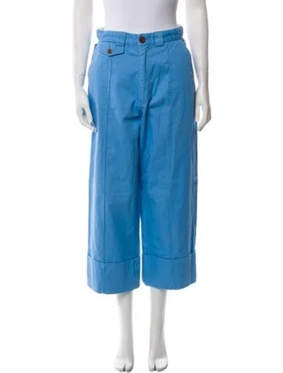 Pre-owned Rachel Comey Wide Leg Pants In Blue