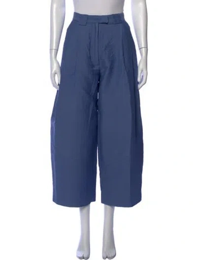 Pre-owned Rachel Comey Wide Leg Pants In Blue