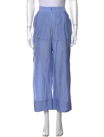 Pre-owned Rachel Comey Wide Leg Pants In Blue