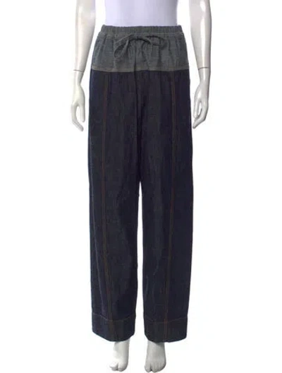Pre-owned Rachel Comey Wide Leg Pants In Blue