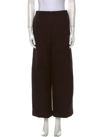 Pre-owned Rachel Comey Wide Leg Pants In Brown
