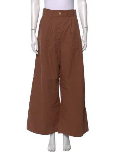 Pre-owned Rachel Comey Wide Leg Pants In Brown