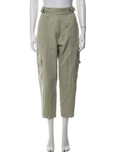 Pre-owned Rachel Comey Wide Leg Pants In Green