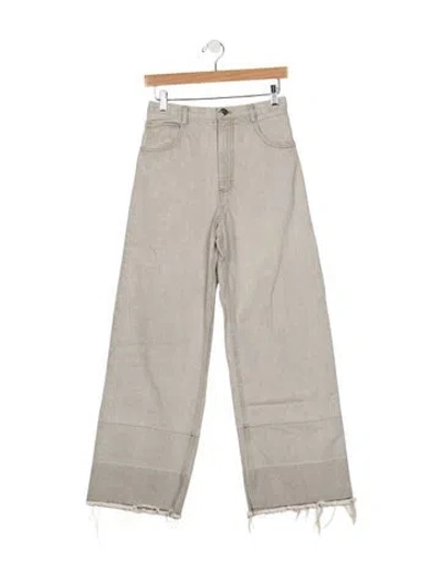 Pre-owned Rachel Comey Wide Leg Pants In Grey