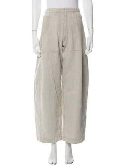 Pre-owned Rachel Comey Wide Leg Pants In Neutrals