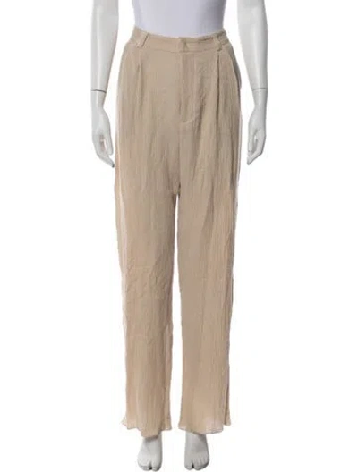 Pre-owned Rachel Comey Wide Leg Pants In Neutrals