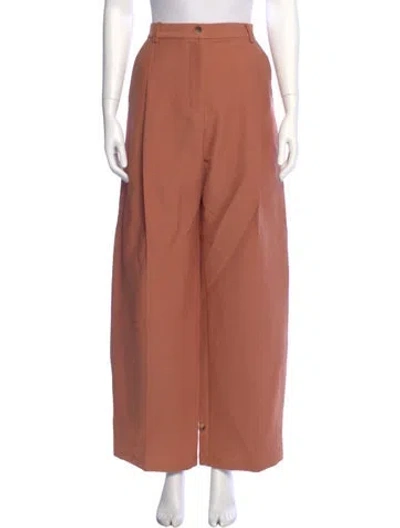Pre-owned Rachel Comey Wide Leg Pants In Orange