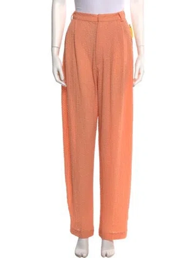 Pre-owned Rachel Comey Wide Leg Pants In Orange