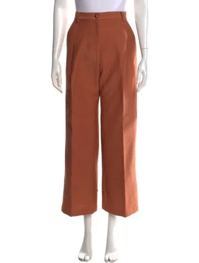 Pre-owned Rachel Comey Wide Leg Pants In Orange
