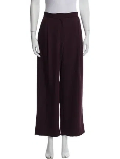 Pre-owned Rachel Comey Wide Leg Pants In Purple