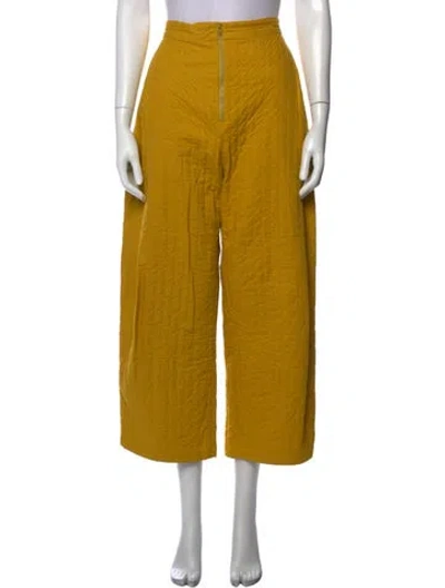 Pre-owned Rachel Comey Wide Leg Pants W/ Tags In Yellow