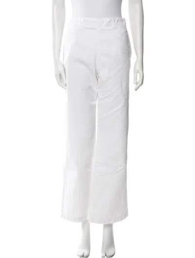 Pre-owned Rachel Comey Wide Leg Pants In White