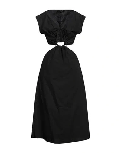 Rachel Comey Woman Maxi Dress Black Size 4 Cotton