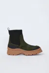 Rachel Comey Women's Barla Boots In Green Tan In Multi