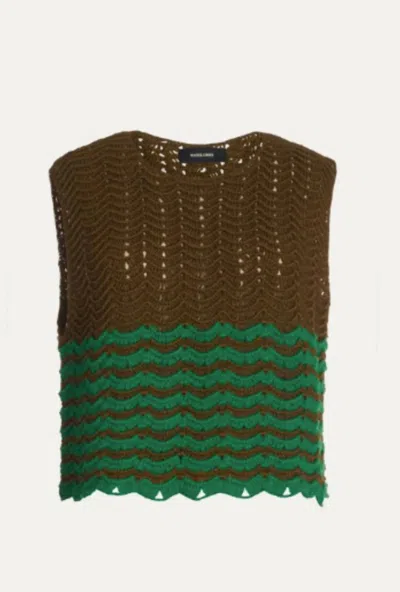 Rachel Comey Women's Bonita Top In Olive Multi In Brown