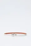 Rachel Comey Women's Cowboy Belt In Fawn In White
