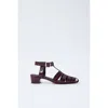 Rachel Comey Women's Ridley Sandal In Cherry In Brown