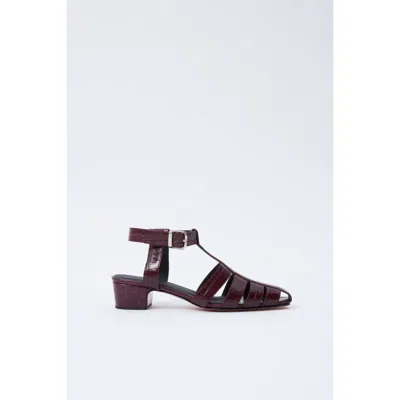 Rachel Comey Women's Ridley Sandal In Cherry In Brown