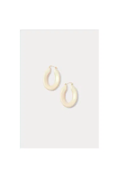 Rachel Comey Women's Sly Earrings In Oat In Silver
