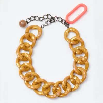 Rachel Comey Women's Spezzia Chocker Necklace In Olive In Brown