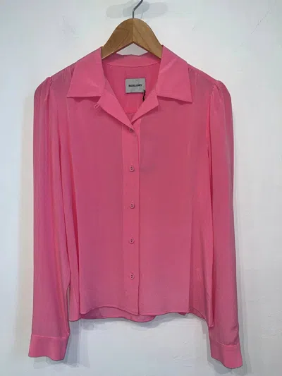 Rachel Comey Women's Tessa Silk Top In Pink In Multi