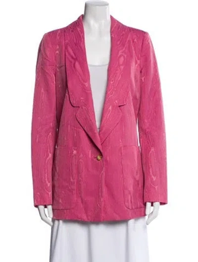 Pre-owned Rachel Comey Wool Blazer In Pink