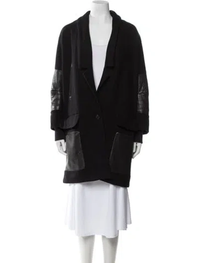 Pre-owned Rachel Comey Wool Coat In Black