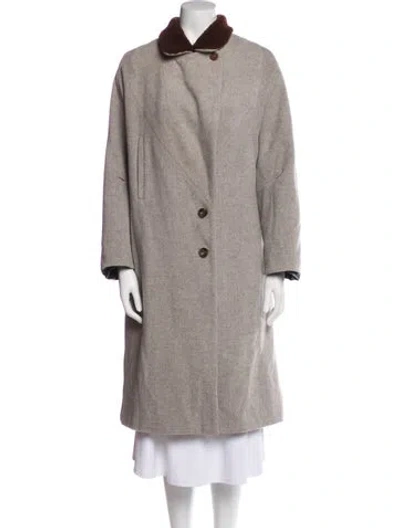 Pre-owned Rachel Comey Wool Coat In Gray