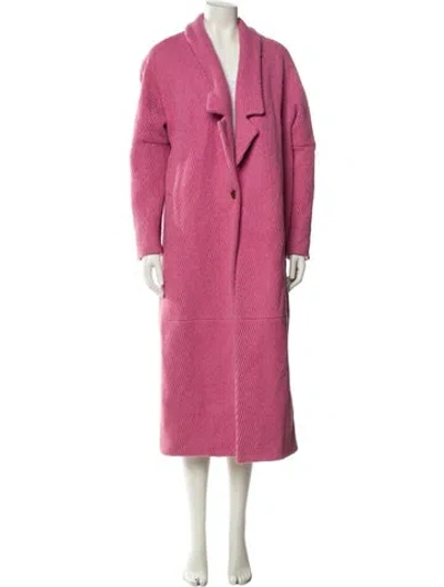 Pre-owned Rachel Comey Wool Coat In Pink