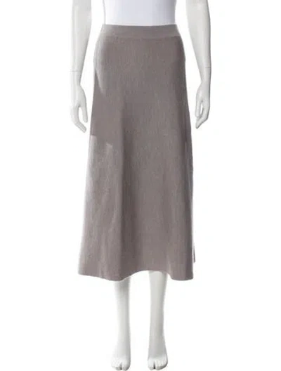 Pre-owned Rachel Comey Wool Midi Length Skirt In Gray