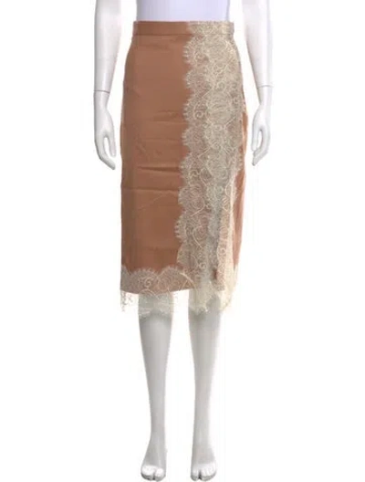 Pre-owned Rachel Comey Wool Midi Length Skirt In Neutrals