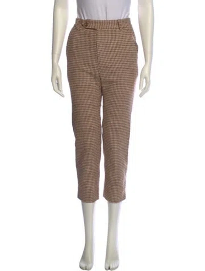 Pre-owned Rachel Comey Wool Straight Leg Pants In Neutral