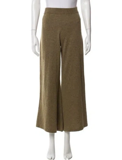 Pre-owned Rachel Comey Wool Sweatpants In Green
