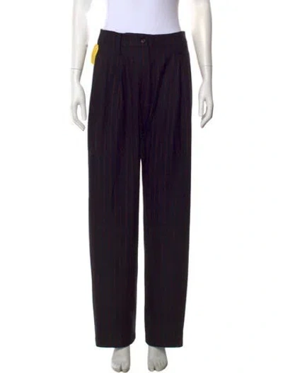 Pre-owned Rachel Comey Wool Wide Leg Pants In Blue