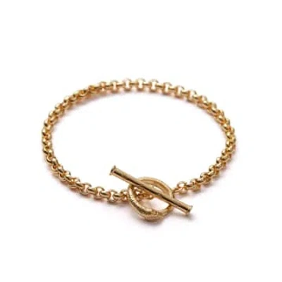 Rachel Entwistle Ouroboros Chain Bracelet Gold