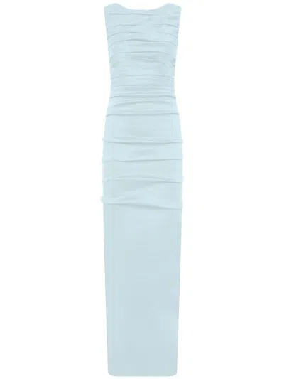 Rachel Gilbert Adela Maxi Dress In Blue