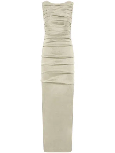 Rachel Gilbert Adela Maxi Dress In Green