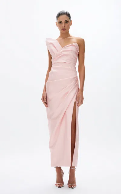 Rachel Gilbert Anders Dress In Light Pink