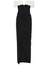 Rachel Gilbert Aven Gown In Black