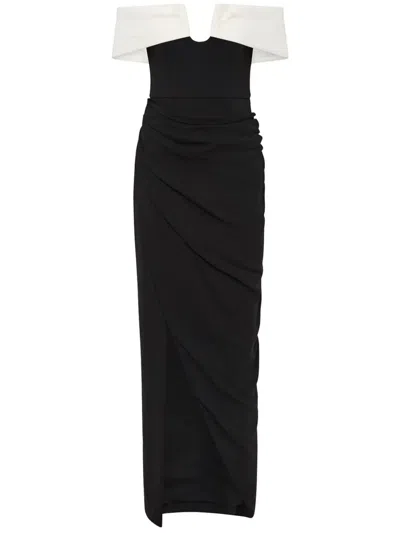 Rachel Gilbert Aven Gown In Black