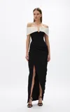 Rachel Gilbert Aven Gown In Multi