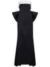 Rachel Gilbert Birdie Gown In Black