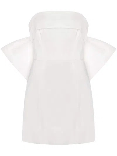 Rachel Gilbert Birdie Mini Dress In White