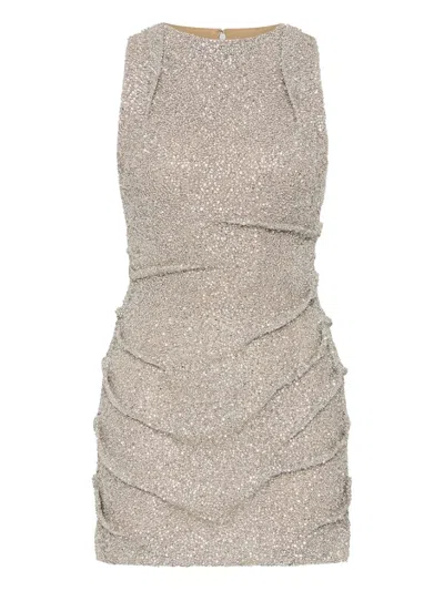 RACHEL GILBERT CHARLOTTE SEQUIN-EMBELLISHED MINI DRESS