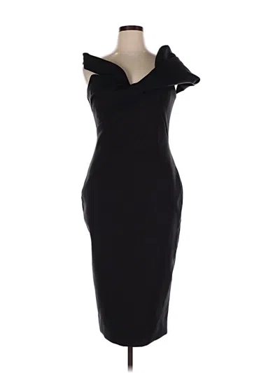 Rachel Gilbert Cocktail Dress In Black