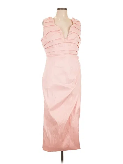 Rachel Gilbert Cocktail Dress In Pink