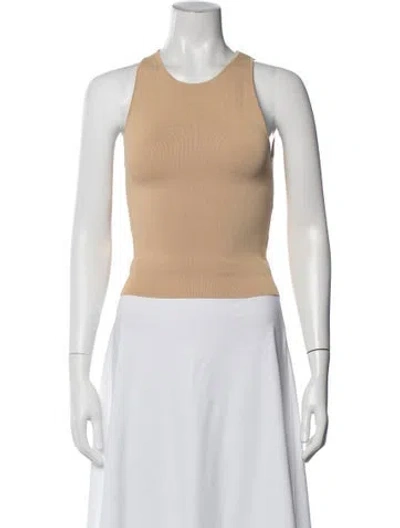 Pre-owned Rachel Gilbert Crew Neck Sleeveless Top W/ Tags In Multi