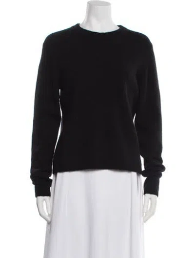 Pre-owned Rachel Gilbert Crew Neck Sweater W/ Tags In Black