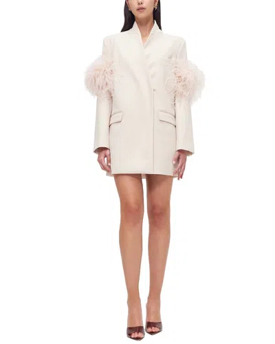 Rachel Gilbert Dani Cut-out Blazer Blazer In White